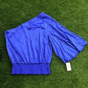 Ice , One Shoulder Blouse Dress Top